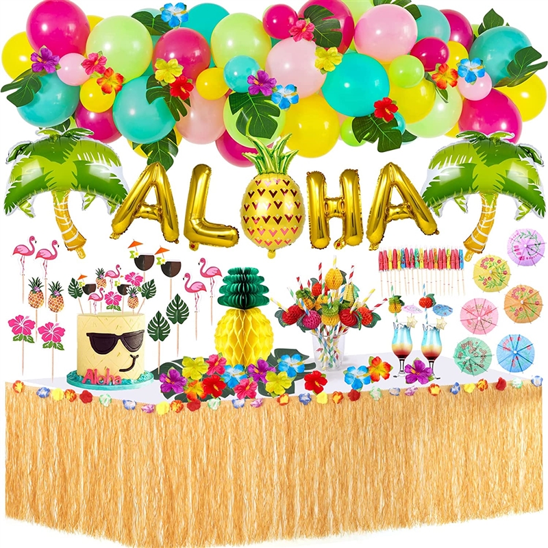 Hawaiian Luau Party Decorations