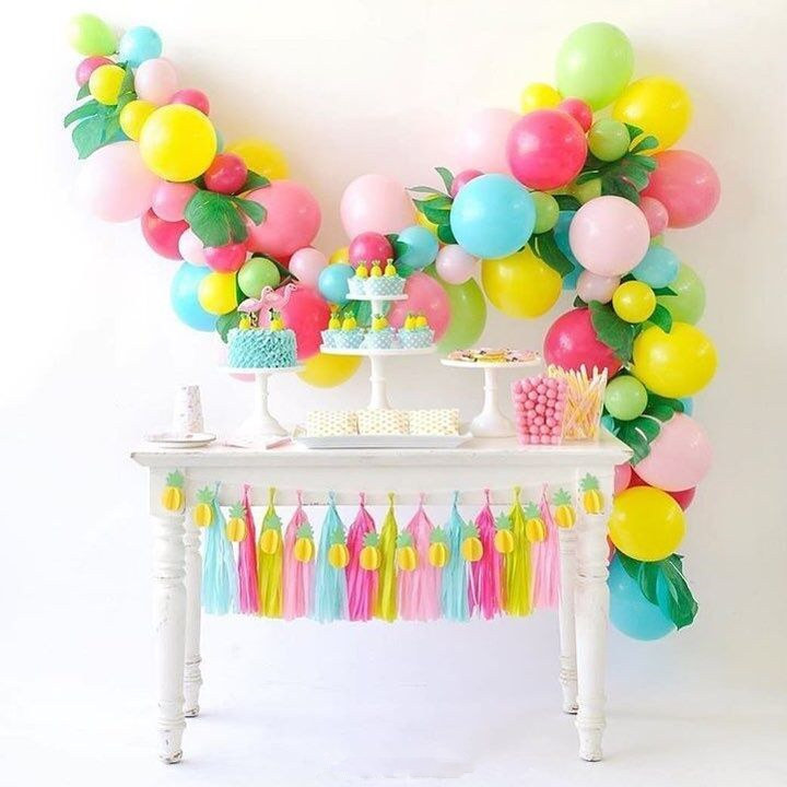 Wholesale Matte Latex Balloons Helium Party Decor Girls Birthday Party Balloon Garland birthday party balloons, Balloon Garland wholesale