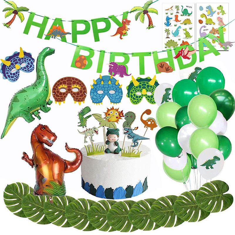 Happy Birthday Banner for Kids Banner Dinosaur Banner Party Decoration Dinosaur Party Buntings Party Buntings, Dinosaur Birthday wholesale