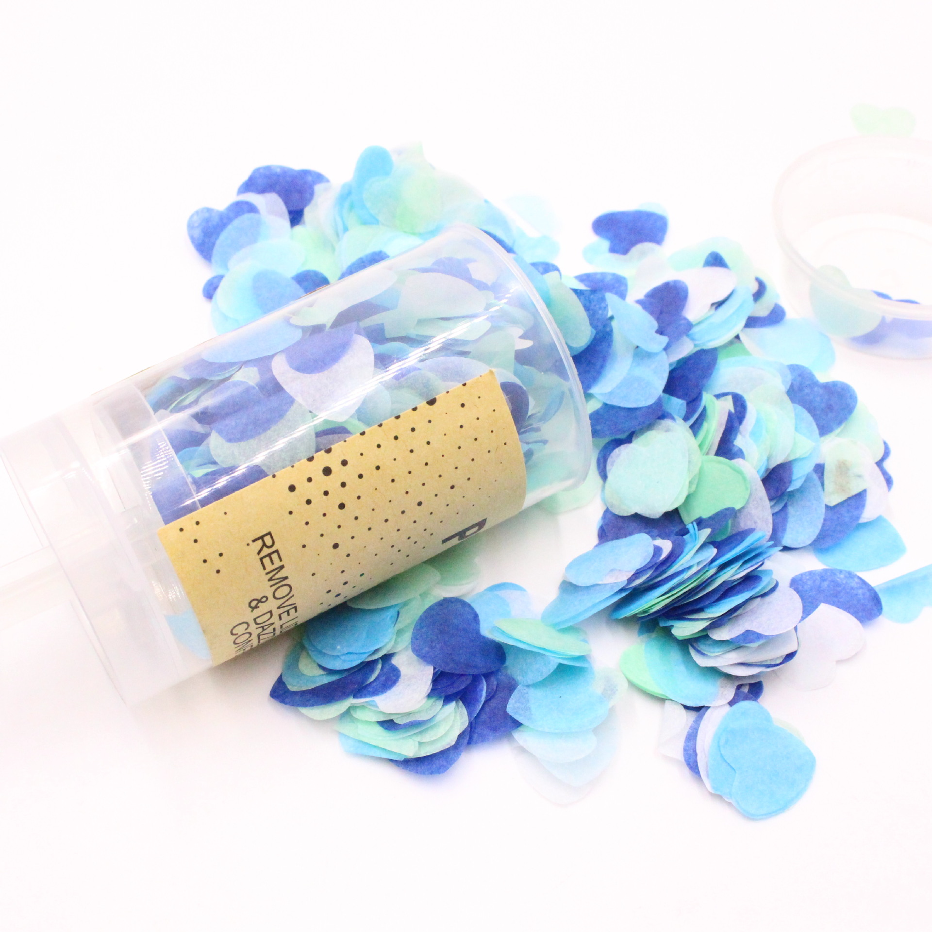 Baby shower Party Poppers Gender Reveal Poppers Biodegradable Tissue Paper Confetti Party Poppers, gender reveal poppers wholesale