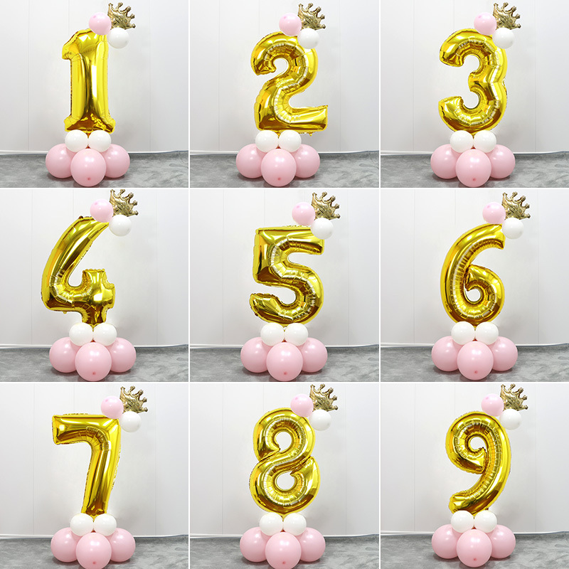 Foil balloons Kids Birthday Party Balloon Decoration