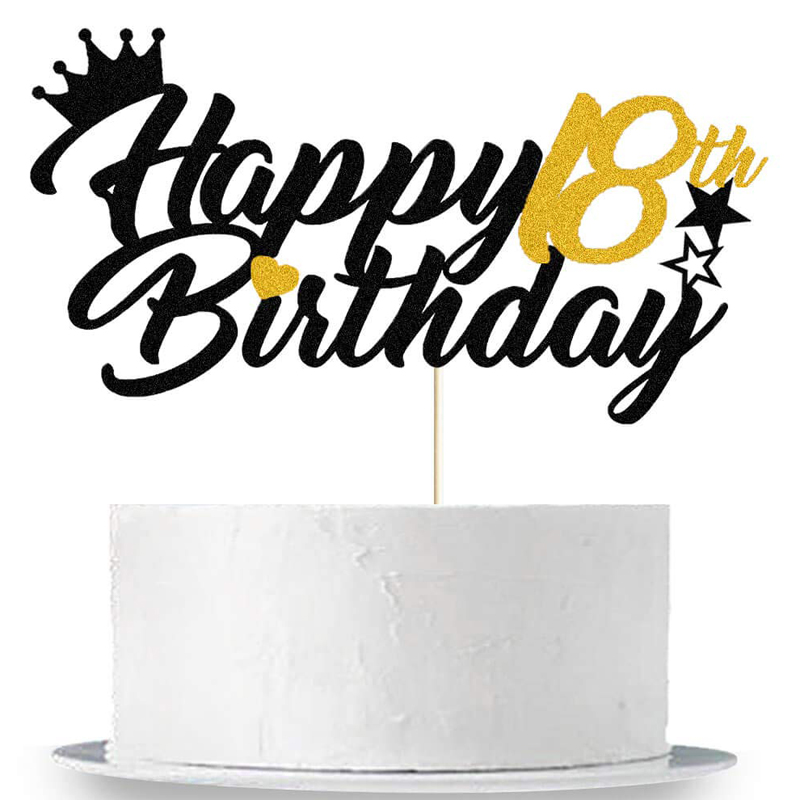 Black & Gold 75th Birthday - Anniversary Cheers Themed Small Party Fav –  CakeSupplyShop