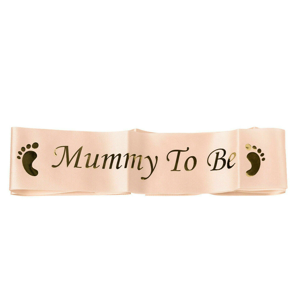Rose Gold Birthday Decorations Mom To Be Sash For Gender Reveal Party