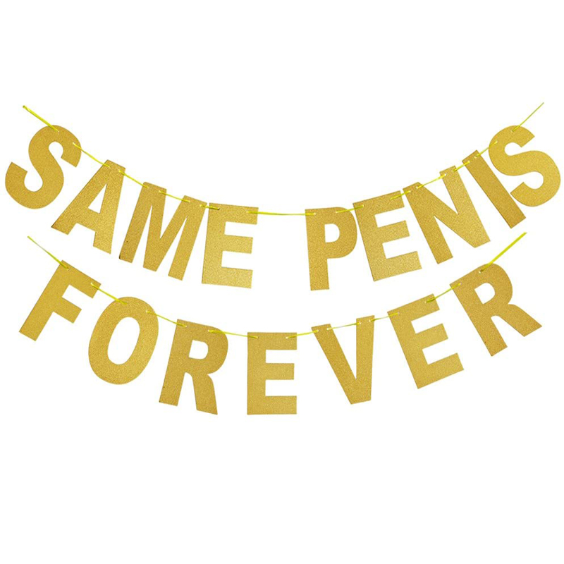 Same PenForever Banner For Bridal Shower Bachelorette Party Decorations
