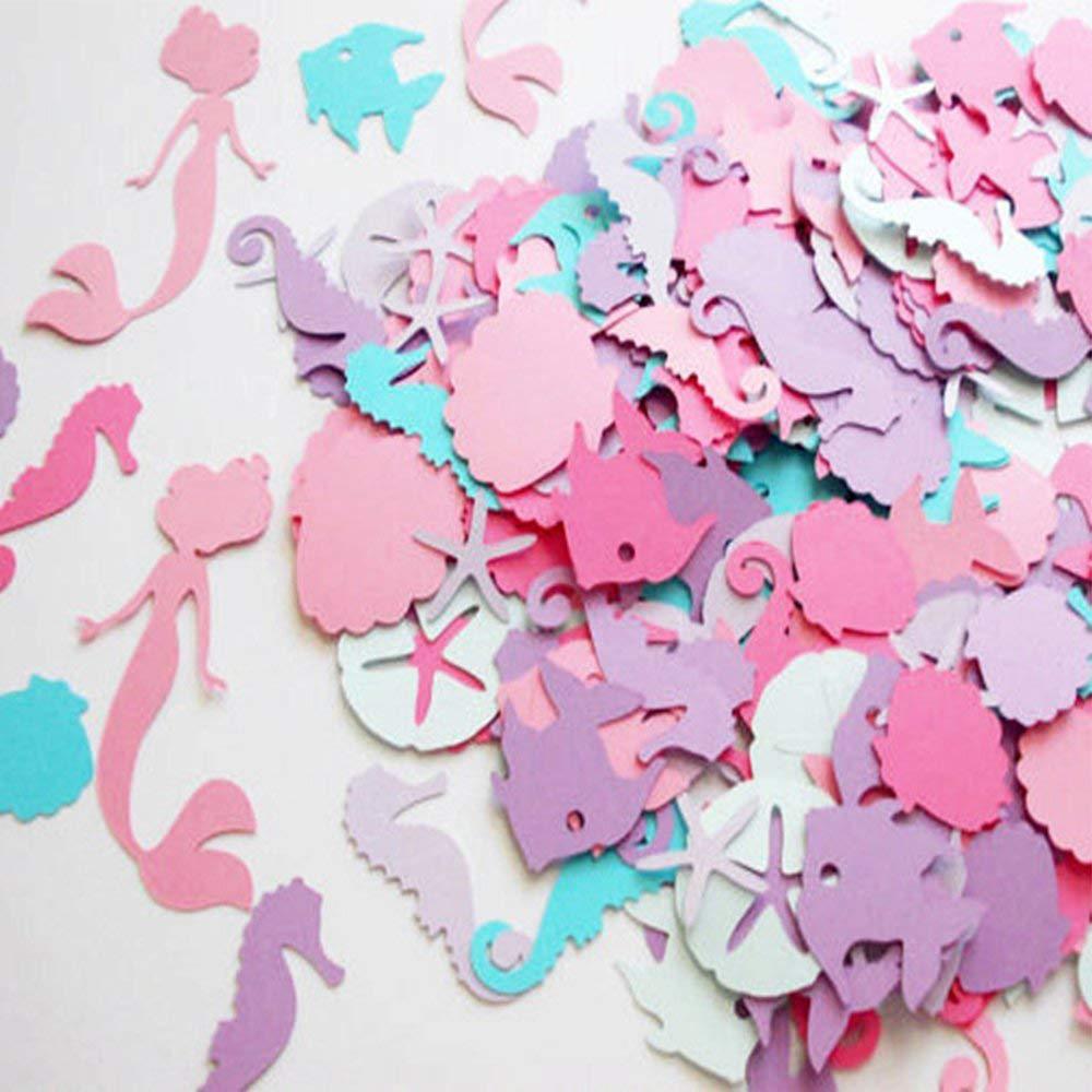 Mermaid Party Decorations Paper Confetti Sprinkles Birthday Party Supplies