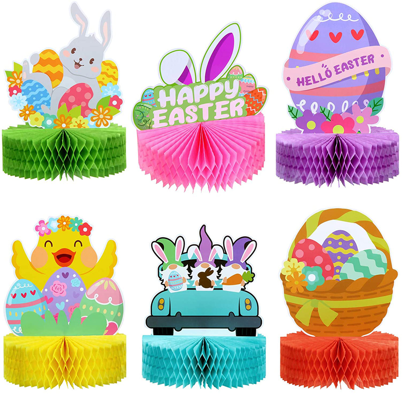Easter Honeycomb Centerpieces Easter Bunny Cakes Balls Table Toppers Easter 3D Table Decorations, China Easter Honeycomb, Easter 3D Table Decorations wholesale