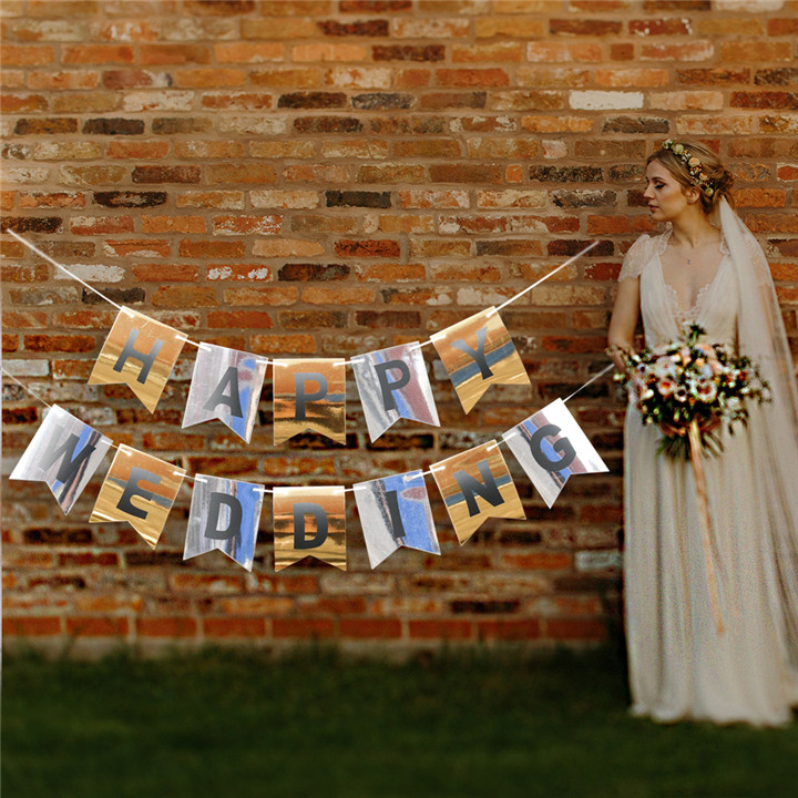 wholesale-happy-wedding-bunting-banner-Decor