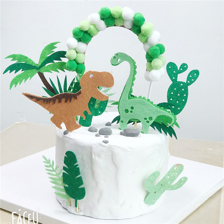 wholesale-felt-cake-garland-dinosaur-party