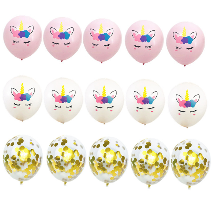 China-Latex-balloon-unicorn-pink-gold-set