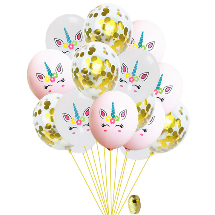 China-Latex-balloon-unicorn-set-gold