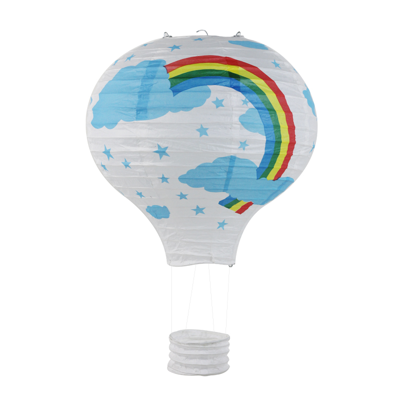 Wholesale-hotair-balloon-Lantern-rainbow