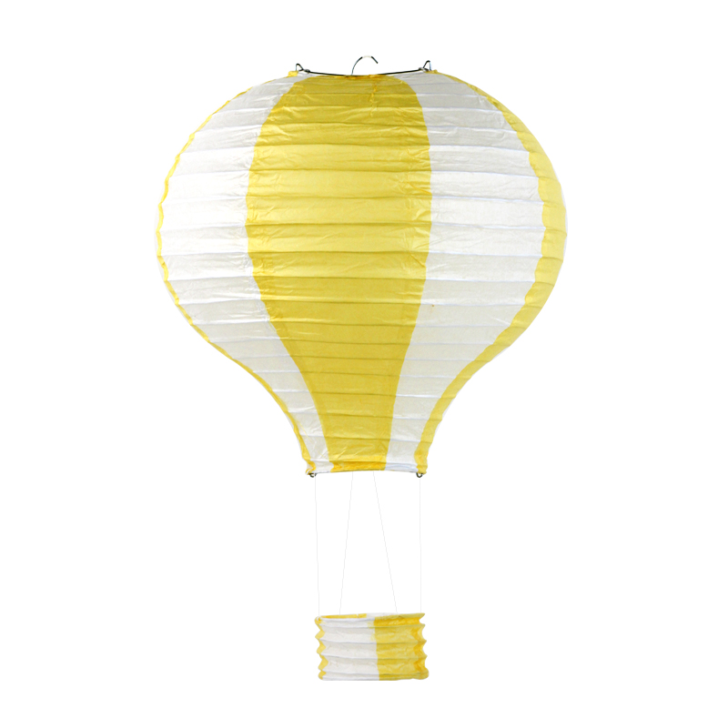 Wholesale-hotair-balloon-Lantern-yellow