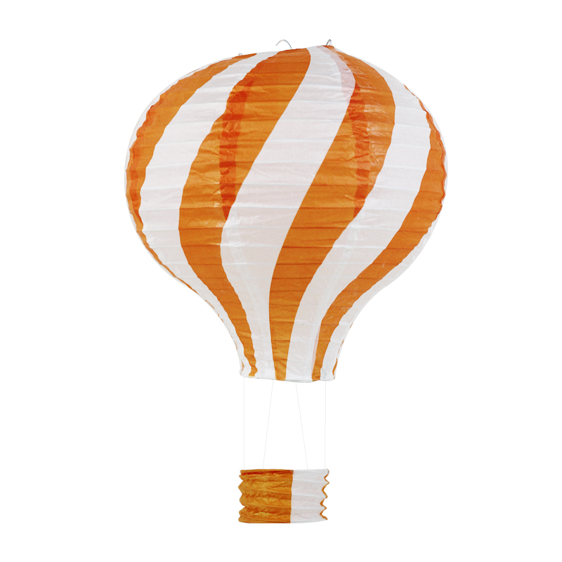 Wholesale-orange-hotair-balloon-Lantern