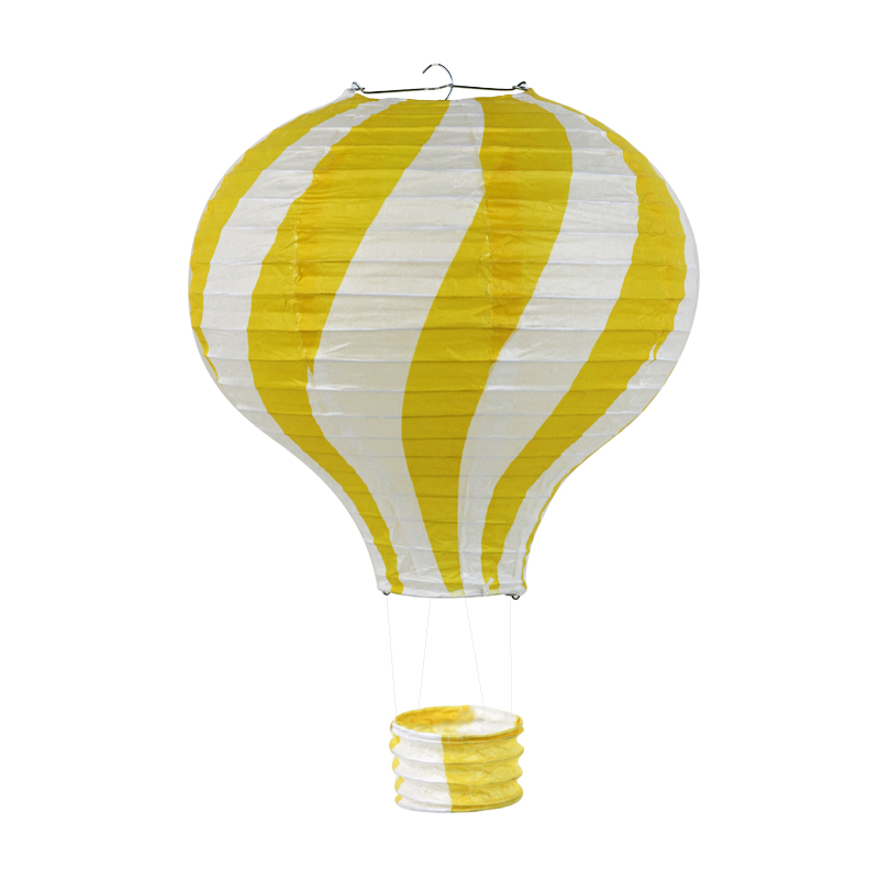 Wholesale-yellow-hotair-balloon-Lantern
