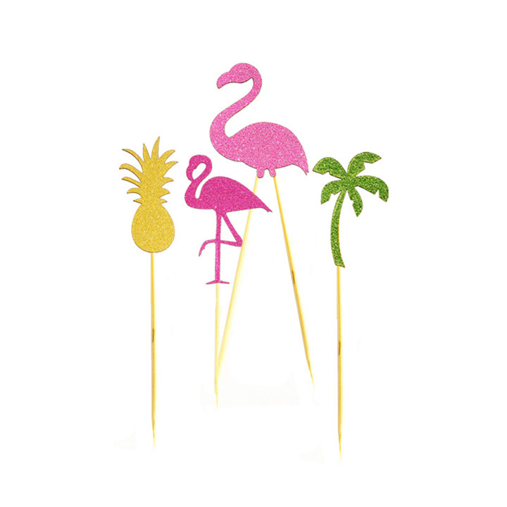 flamingo-cupcake-topper-set-wholesale