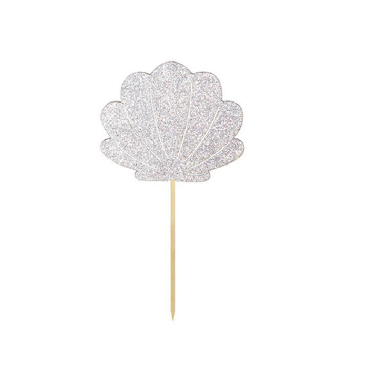 paper-cupcake-topper-decor-wholesale-shell