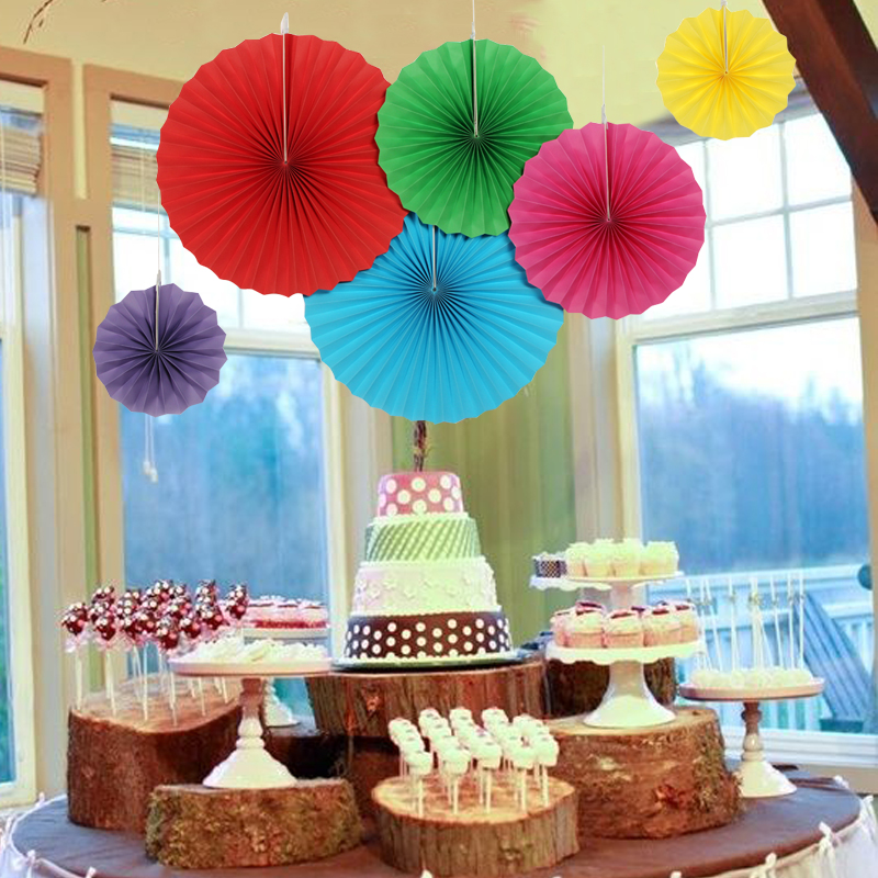 rainbow-paper-fans-set-decoration-wholesale