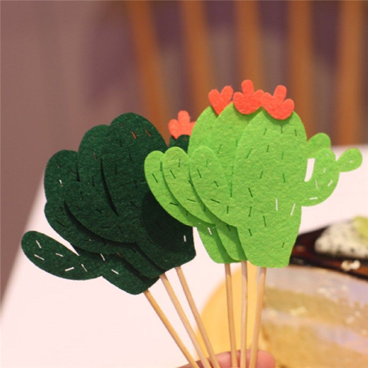 wholesale-cupcake-cactus-decor-summer-party