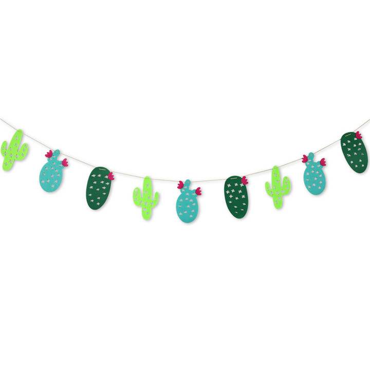 cactus-summer-party-bunting-wholesale-decoration