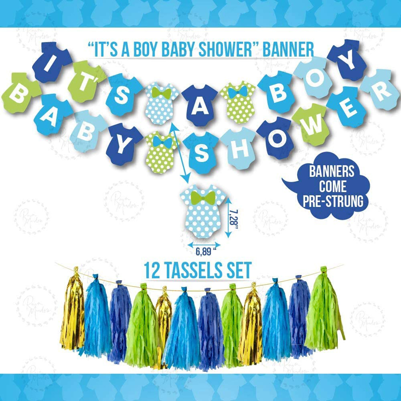 Baby-Shower-Decorations-for-Boy-Kit-ITS-A-BOY-Honeycomb