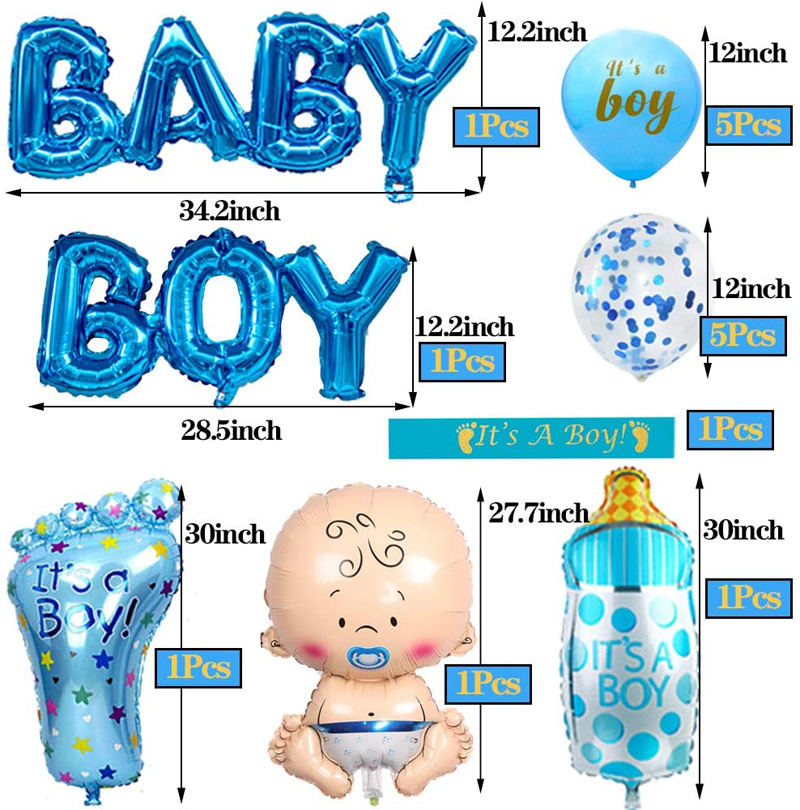 Boy-Baby-Shower-Decorations-Foil-Balloons-Large-Baby-Bottle-Balloons