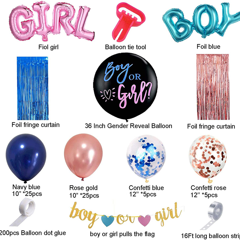 Gender-Reveal-Party-Kit-Balloon-Garland-Banner-Fringe-Curtains