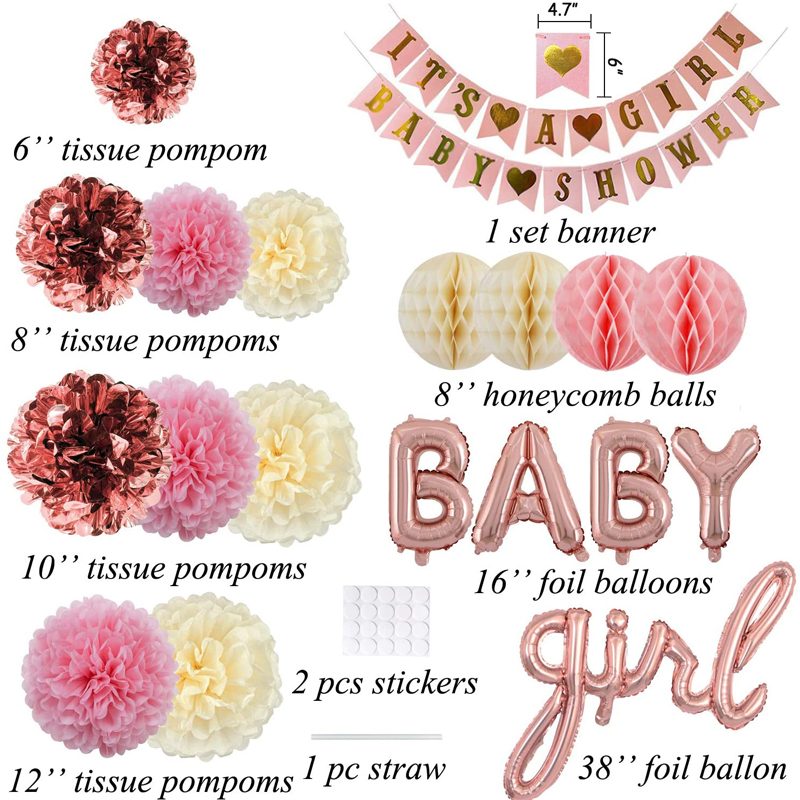 Girl-Baby-Shower-Decorations-Metallic-Rose-Gold-Complete-Kit