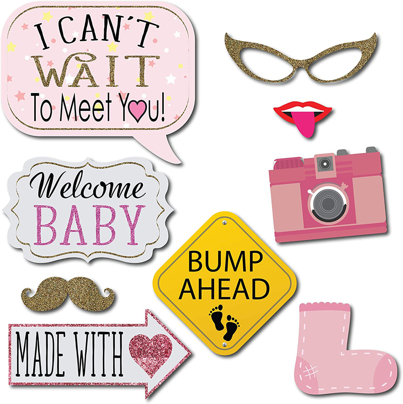 It-is-a-Girl-Baby-Shower-Photo-Booth-Props-3