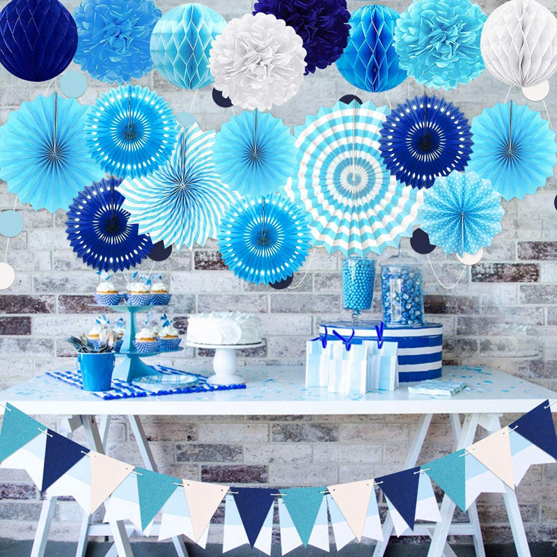 Paper-Fan-Decoration-Hanging-Paper-Fans-Baby-Showers-Kit