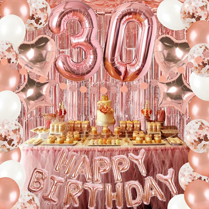 Rose-Gold-30th-Birthday-Decorations-Combo-Kit-Confetti-Balloons