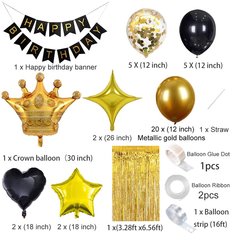 Wholesale-Black-and-Gold-Birthday-Party-Decoration-Set-China-Wholesale-Birthday-Decor-China