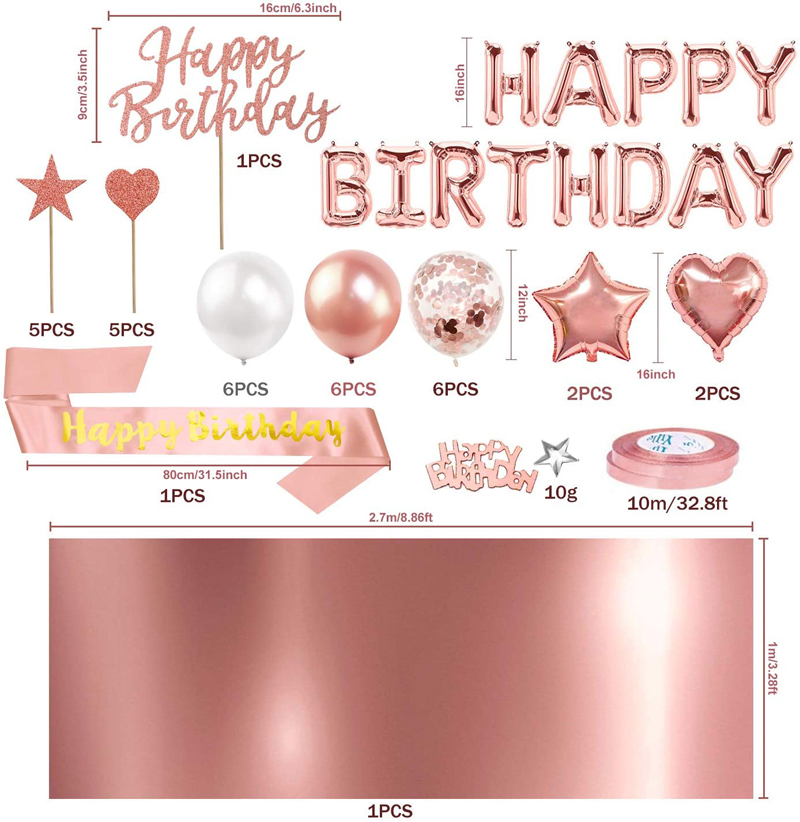 Women-Girl-Birthday-Party-Rose-Gold-Birthday-Party-Decoration-Combo-Kits-Wholesale-from-China