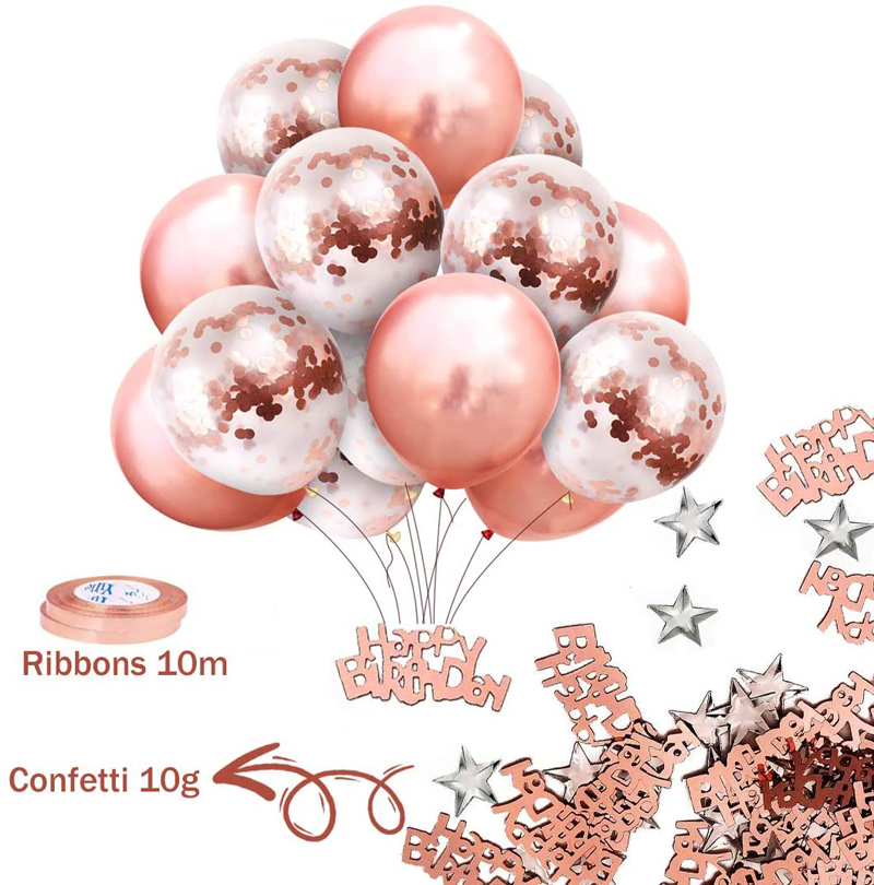 Rose-Gold-Birthday-Decoration-kits-and-Balloons
