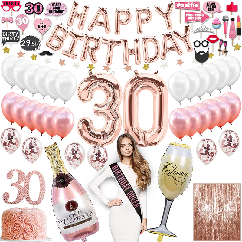 30th-Birthday-Decorations-Womens-Party-Supplies-Kit