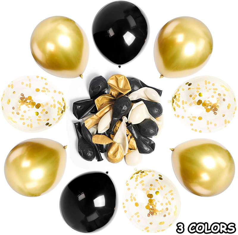 Black-Gold-Balloons-Black-and-Metallic-Gold-Confetti-Latex-Balloons-2