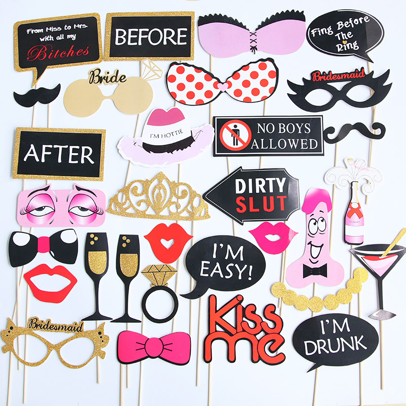 Bachelorette-Party-Decoration-Party-Photo-Booth-Props-Kit-Wholesale