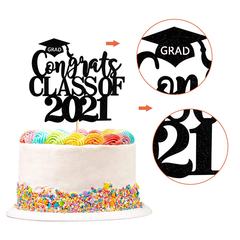 Black-Glitter-Grad-Cap-Cake-Pick-Decoration-Congrats-Cake-Toppers-China-Wholesale
