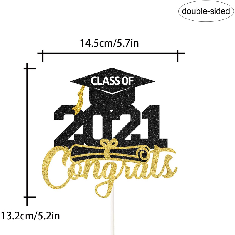 Congrats-2021-Graduate-Party-Supplies-Cake-Topper-China-Bulk-Supply