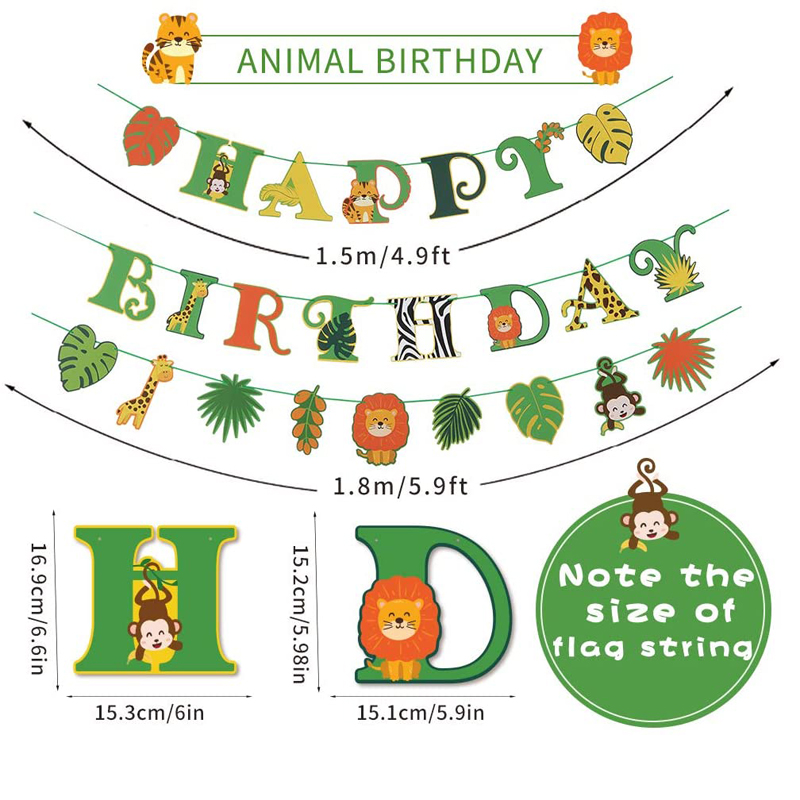 Forest-Animal-Theme-Banner-Kids-Birthday-Party-Happy-Birthday-Banner-Wholesale-China