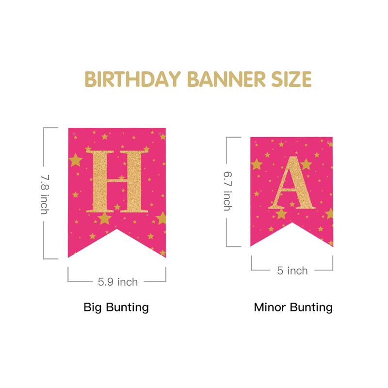 Hot-Pink-Happy-Birthday-Flags-Happy-Birthday-Decorations-Blue-Gold