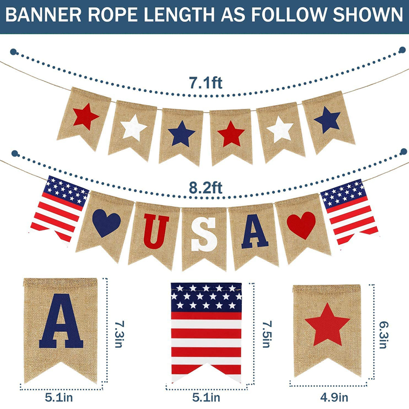 Memorial-Day-American-Burlap-Banner-4th-of-July-Decorations-Wholesale