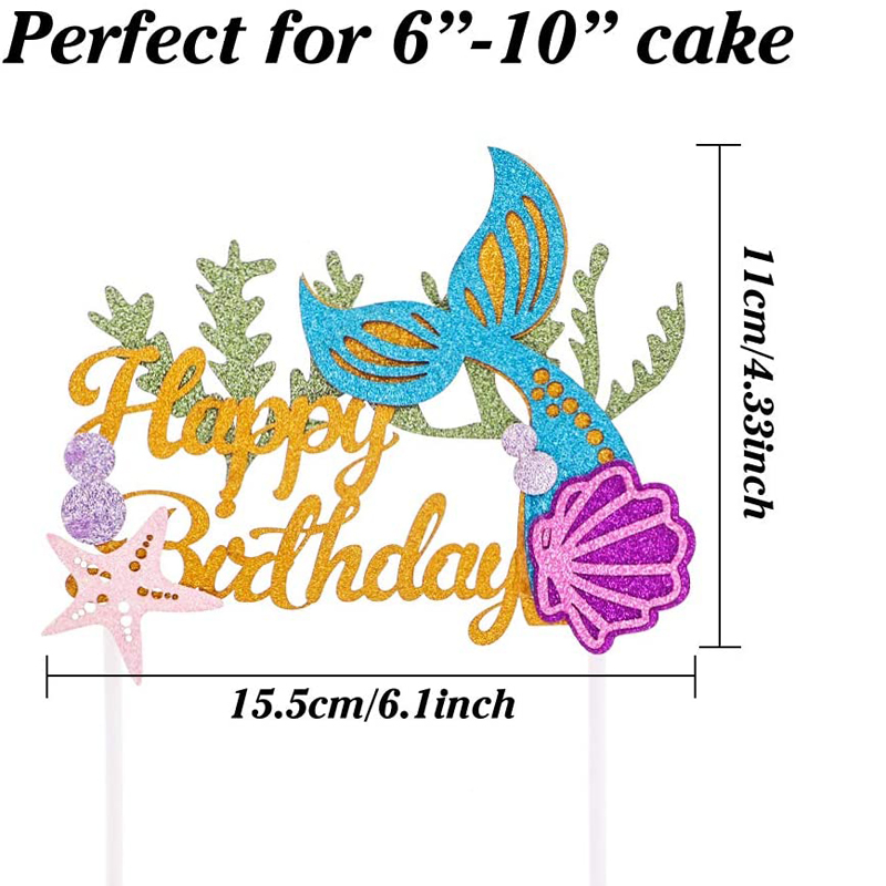 Mermaid-Theme-Under-the-Sea-Birthday-Decoration-Birthday-Banners