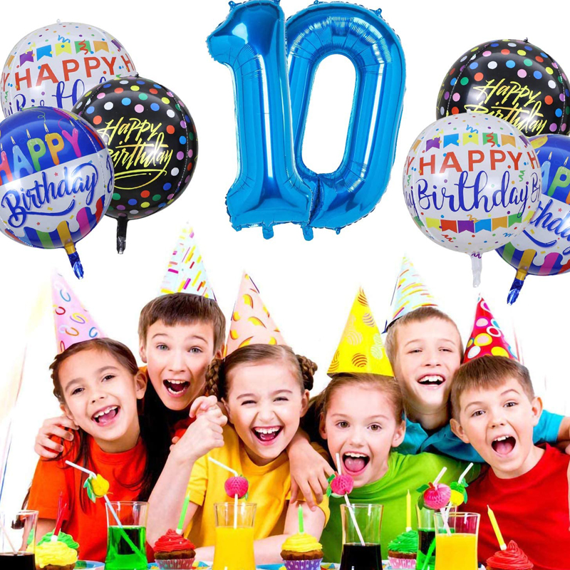 Happy-Kids-Birthday-Mylar-Foil-Balloons-4D-Round-Foil