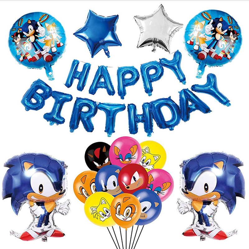 Kids-Birthday-Parties-16-Inch-Blue-Aluminum-Foil-Balloons