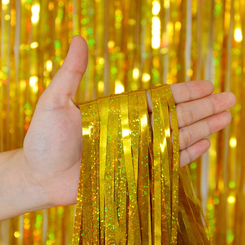 Matt-Gold-Tinsel-Curtain-Metallic-Fringe-Curtains-Decorations