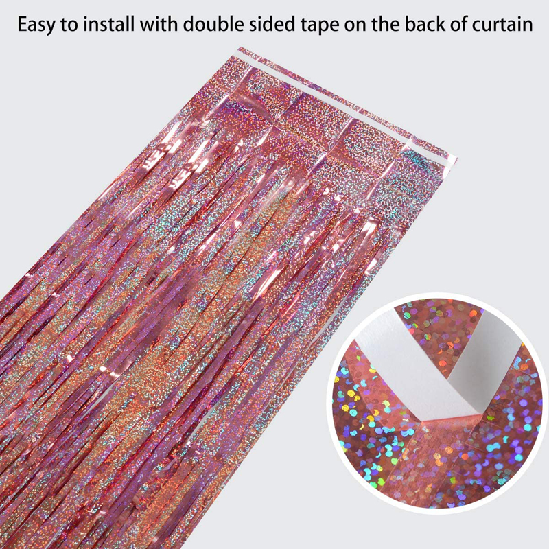 Party-Backdrop-Rose-Gold-Foil-Fringe-Curtains-Glitter-Bulk-Supply