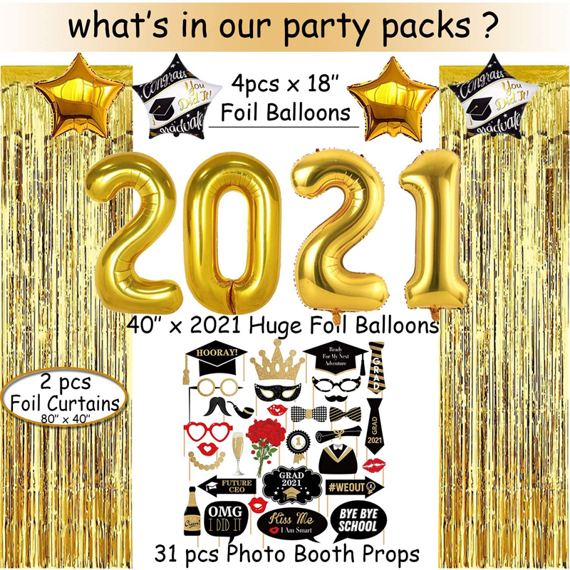 2021-Graduation-Party-Decorations-Photo-Booth-Props-Foil-Fringe-Curtain-Balloons