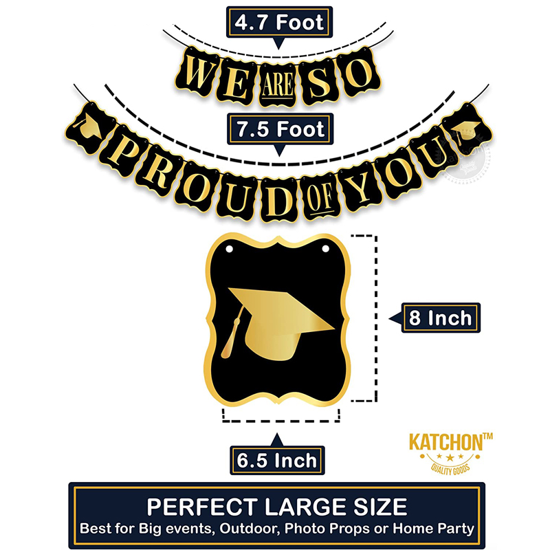 2021-Graduation-Party-Supplies-We-are-so-Proud-of-You-Banner-Black-Gold