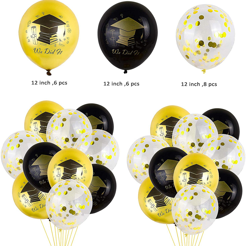 Graduation-Party-Decoration-Confetti-Balloons