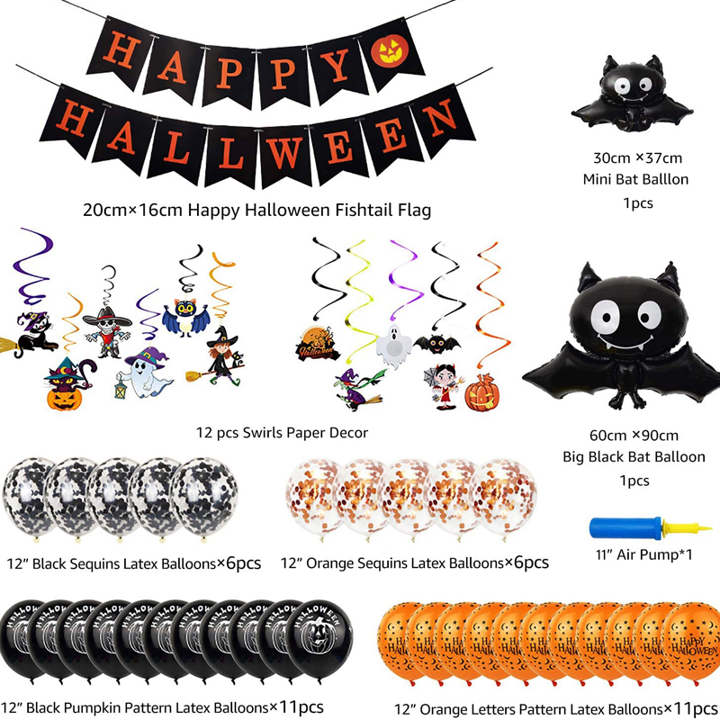 Halloween-Party-Balloons-Decoration-Kit